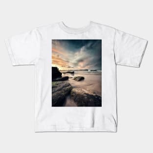 Snapper Rocks Sunser Kids T-Shirt